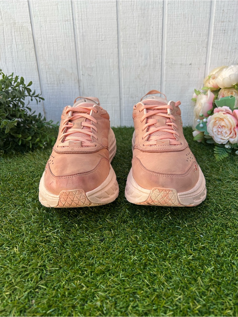 HOKA Vibrant Bloom Bondi L women size 9 preowned - Picture 9 of 16